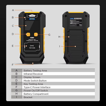 Probador de Frecuencia para Llaves de Auto AUTOOL RE110