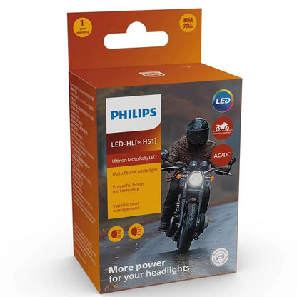 Ampolleta LED Moto Philips HS1 6500K Ultinon Essential PX43t