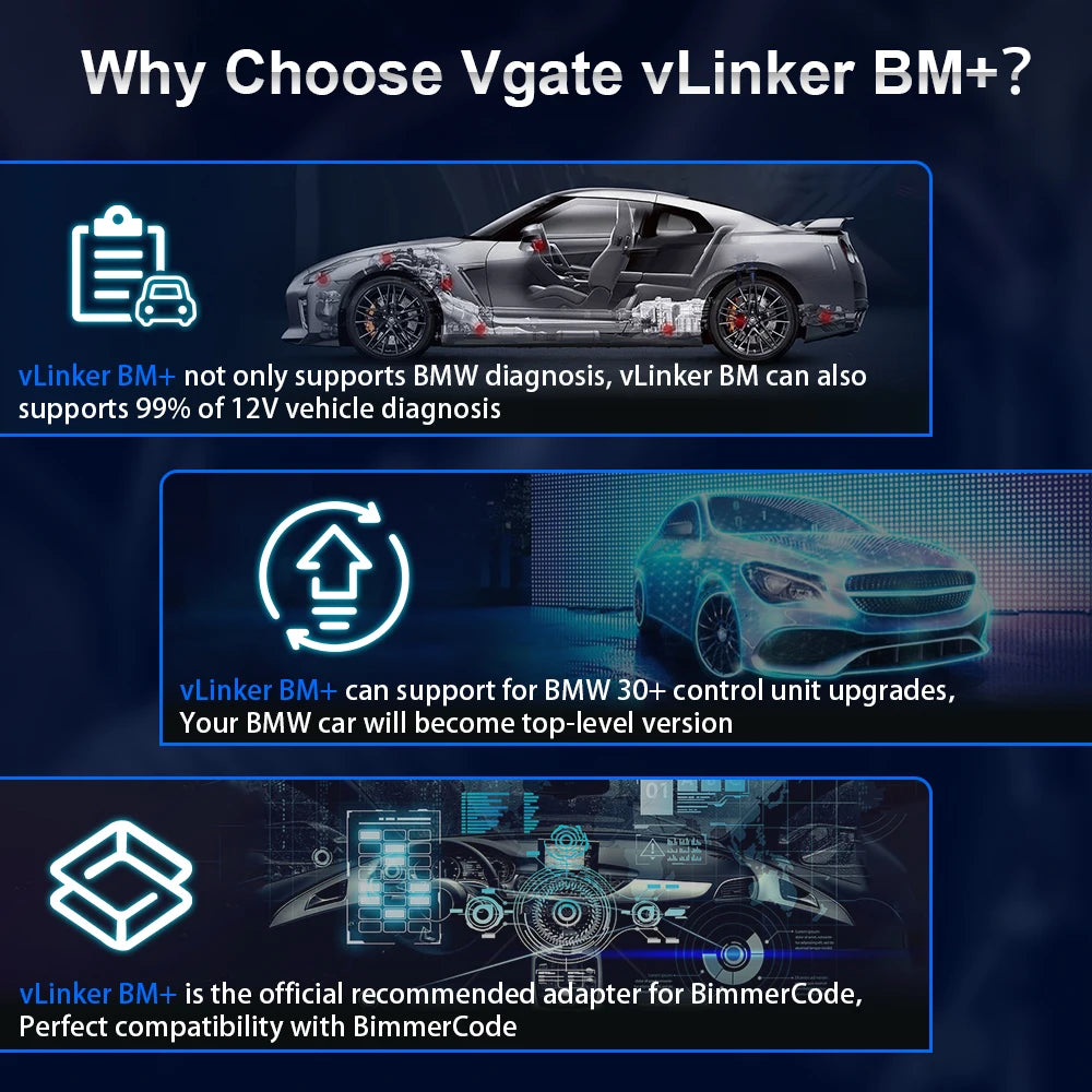 Vgate VLinker BM+ - vista 4