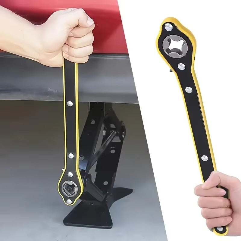 Llave Trinquete para Cric Tijera Ahorro de Fuerza Universal