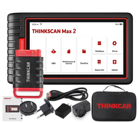 ThinkCar ThinkScan Max 2 – Escáner Automotriz Profesional con Codificación ECU y Pruebas Bidireccionales
