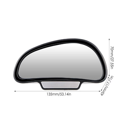 Espejos Punto Ciego 360° Ajustables  Seguridad Conducción (Par)