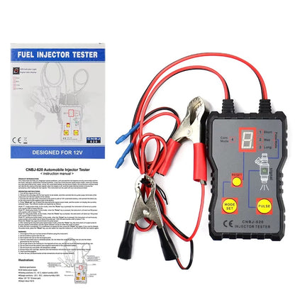 Probador de Inyectores CNBJ-620 Tester Automotriz 4 Modos Pulso 12V
