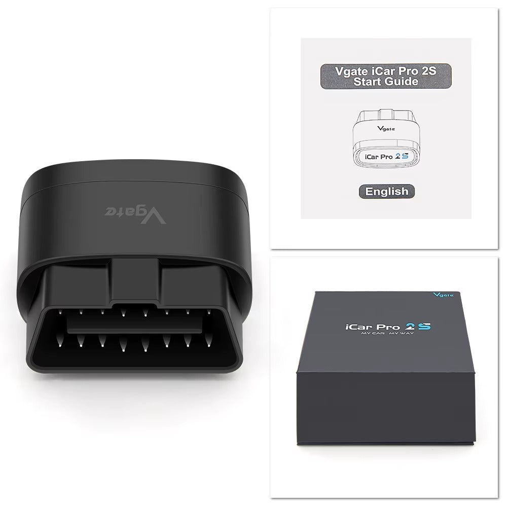 Escáner Vgate iCar Pro 2S Bluetooth 5.2 OBD2 para iOS, Android y PC
