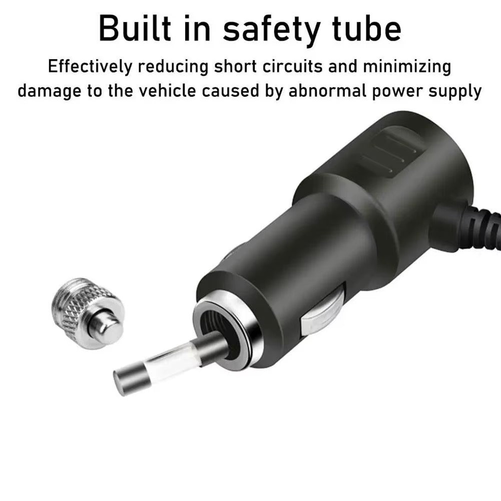 Encendedor de Cigarrillos para Coche + 3 Puertos USB – 120W (4 Tomas)