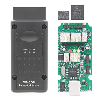 Scanner Opcom V1.99 OBD2 + Cable para Opel