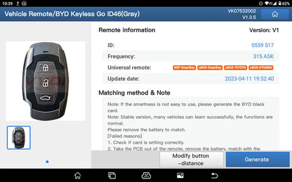 Programador de Llaves LAUNCH X431 – Compatible con IMMO Elite, Plus y PAD V