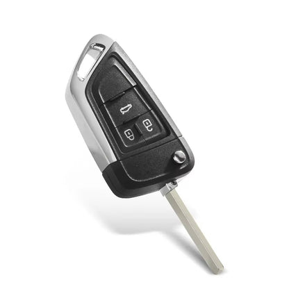 Carcasa de Llave a Distancia Plegable 3 Botones para Chevrolet – KEYYOU