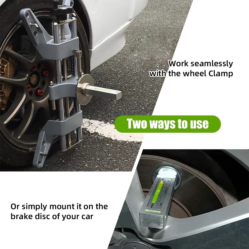 HERRAMIENTA DE NIVEL MAGNÉTICO PARA POSICIONAMIENTO DE RUEDAS (CALIBRADOR DE CAMBER/CASTER)