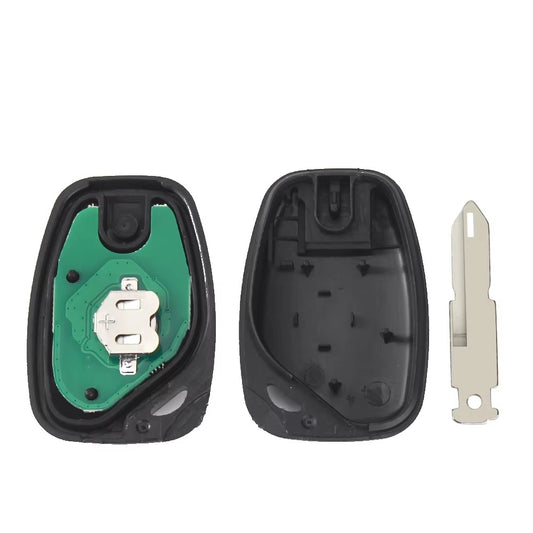 Mando a Distancia Coche PCF7946 Renault 433MHz — 2 Botones (Llave en Blanco)