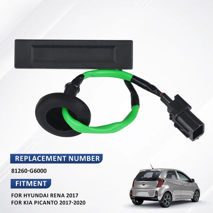 Interruptor de Maletero Kia / Hyundai – OEM 81260-G6000 / 81260-G6010