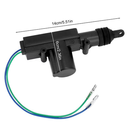 Bloqueo Centralizado – Actuador de Cerradura Tipo Pistola Única 12V (2 Cables)