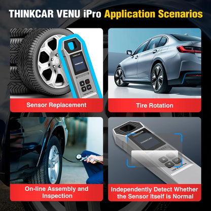 Thinkcar VENU iPRO – Escáner TPMS OBD2 Bluetooth
