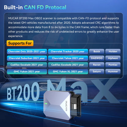 MUCAR BT200-EDICION MAX 15 RESETS