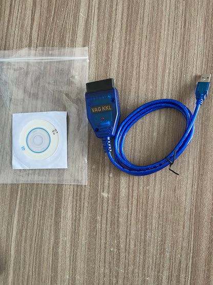 Cable Diagnóstico VAG KKL 409.1 USB FTDI FT232RL – VW / Audi / Seat / Skoda