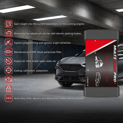 Scanner Multidiag Pro V3.0 – Autos y Camiones (OBDII 12V/24V)