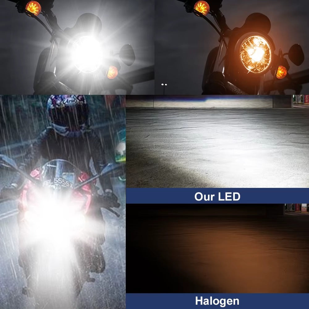 Ampolleta LED H4 Moto/Auto CSP Hi/Lo 12V-24V 1500LM