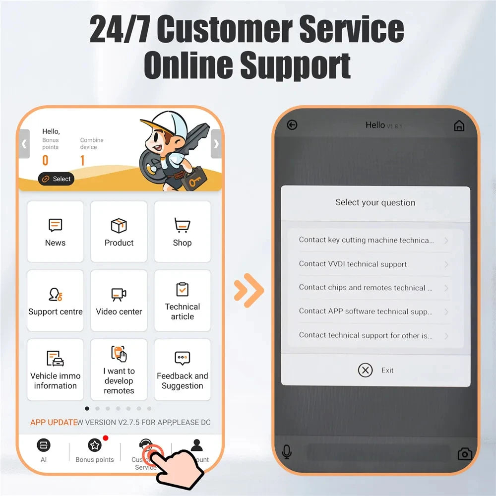 PROGRAMADOR DE LLAVES XHORSE KEY TOOL MAX PRO