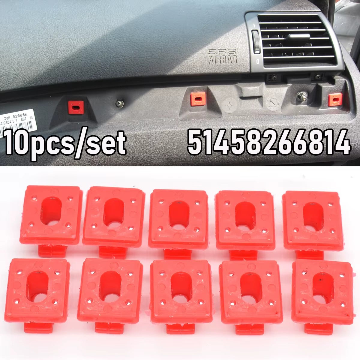 Clips Moldura Interior BMW Serie 3 E46 E90 X5 40 Piezas