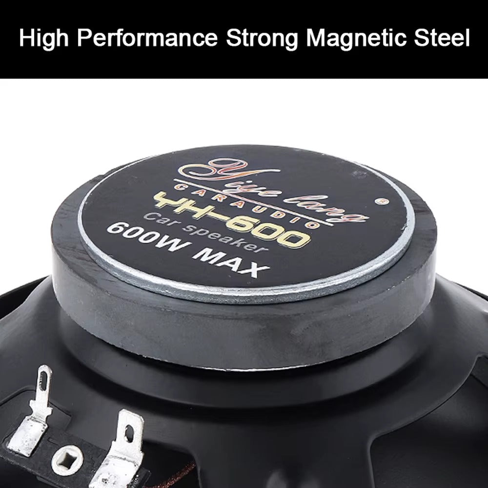 Altavoz Coaxial de Frecuencia Completa para Coche 6 Pulgadas – 600W