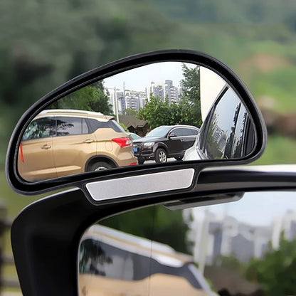 Espejos Punto Ciego 360° Ajustables  Seguridad Conducción (Par)