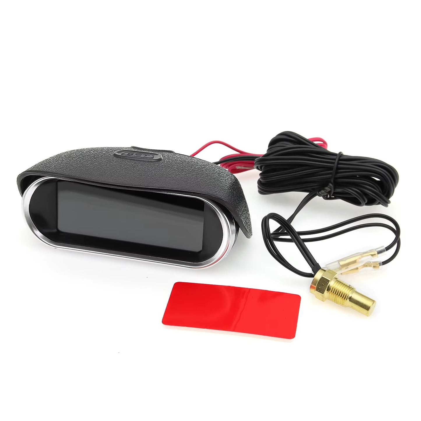 Medidor Temperatura Agua + Voltímetro LCD 2 en 1 12V/24V con Sensor NPT