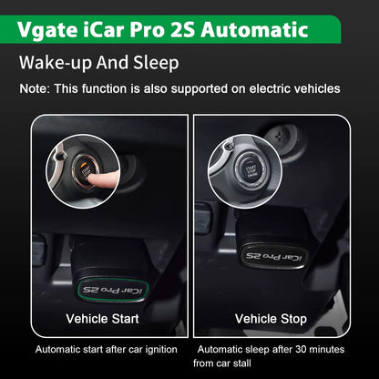 Escáner Vgate iCar Pro 2S Bluetooth 5.2 OBD2 para iOS, Android y PC