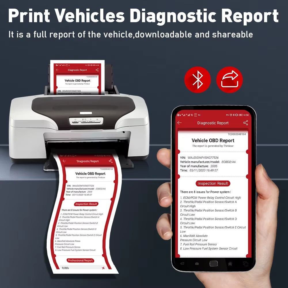 Escáner Automotriz KINGBOLEN Ediag Plus Diagnóstico OE, Bidireccional y Codificación ECU