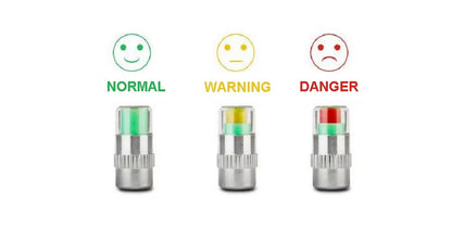 Medidor Digital de Presión TH805 + Tapas con Indicador de Presión (Set 4u) – Universal