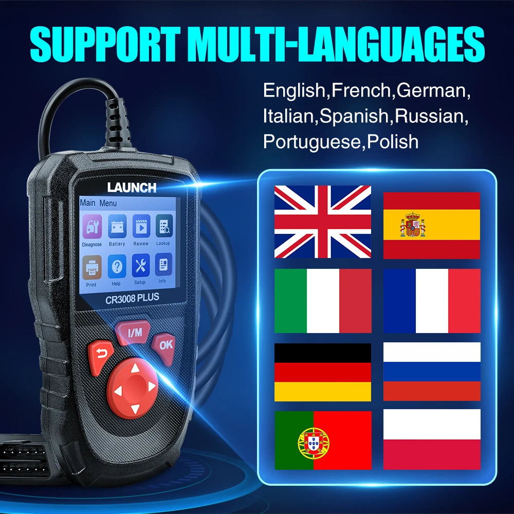 LAUNCH CR3008 PLUS OBD2