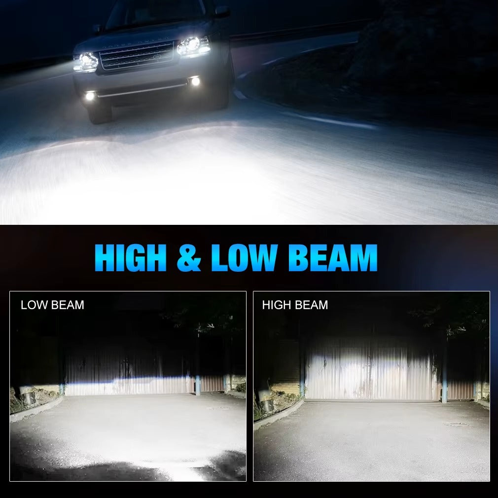 Ampolletas LED H11 XSTORM Turbo 6500K 30.000LM Canbus Alta Potencia