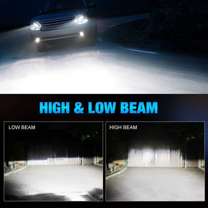 Ampolletas LED H11 XSTORM Turbo 6500K 30.000LM Canbus Alta Potencia