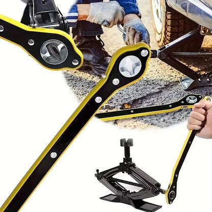 Llave Trinquete para Cric Tijera Ahorro de Fuerza Universal
