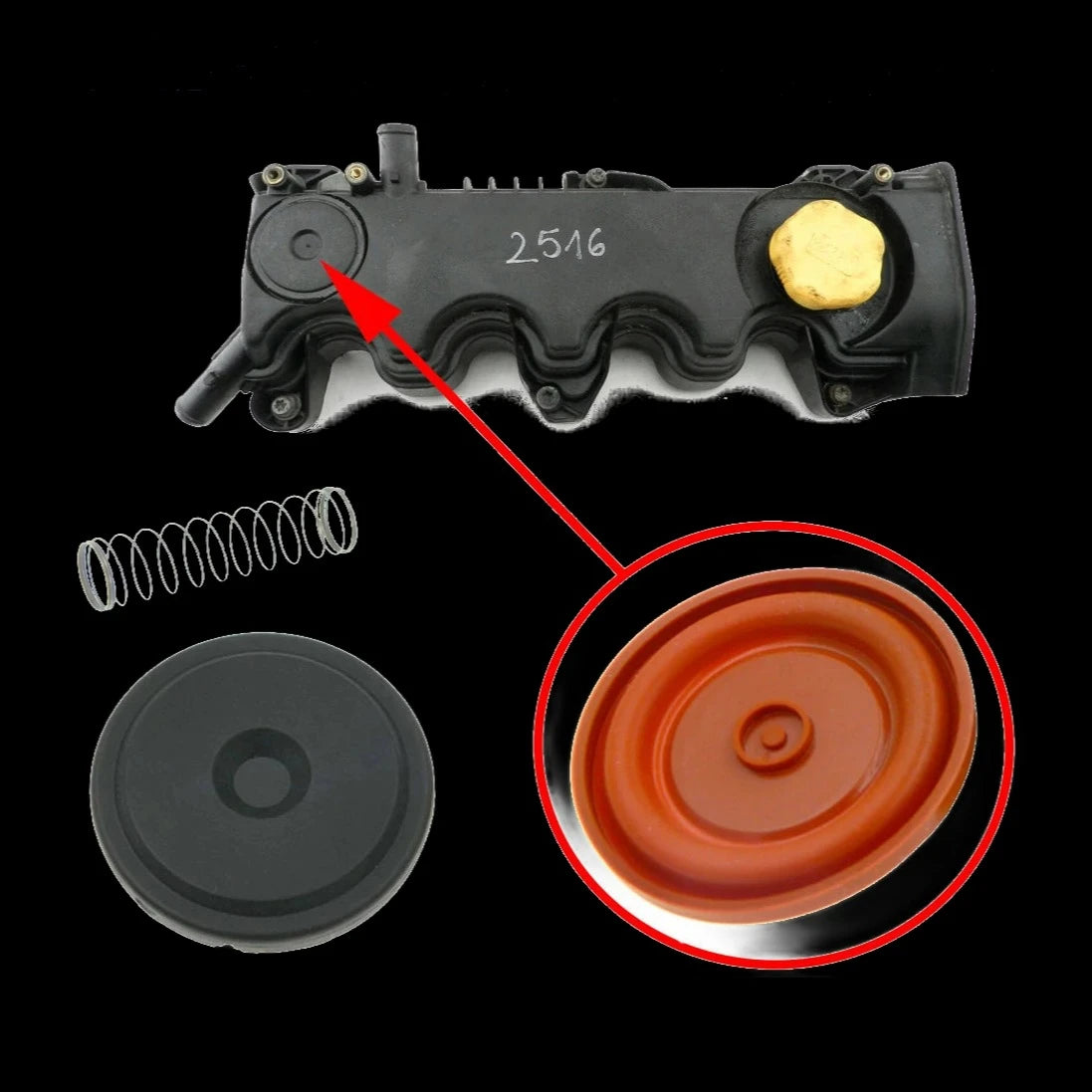 Kit Reparación Válvula PCV OEM 0248G3