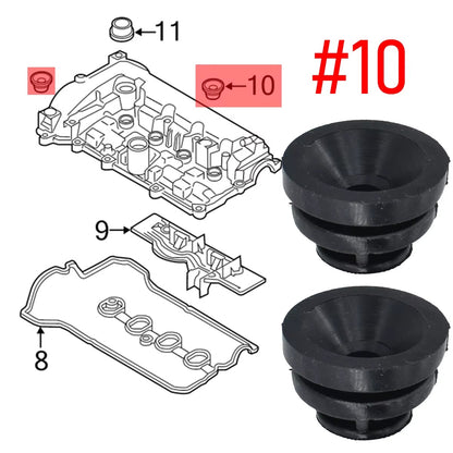 Soporte Goma Tapa Motor Mazda P30110238 OEM Antivibración