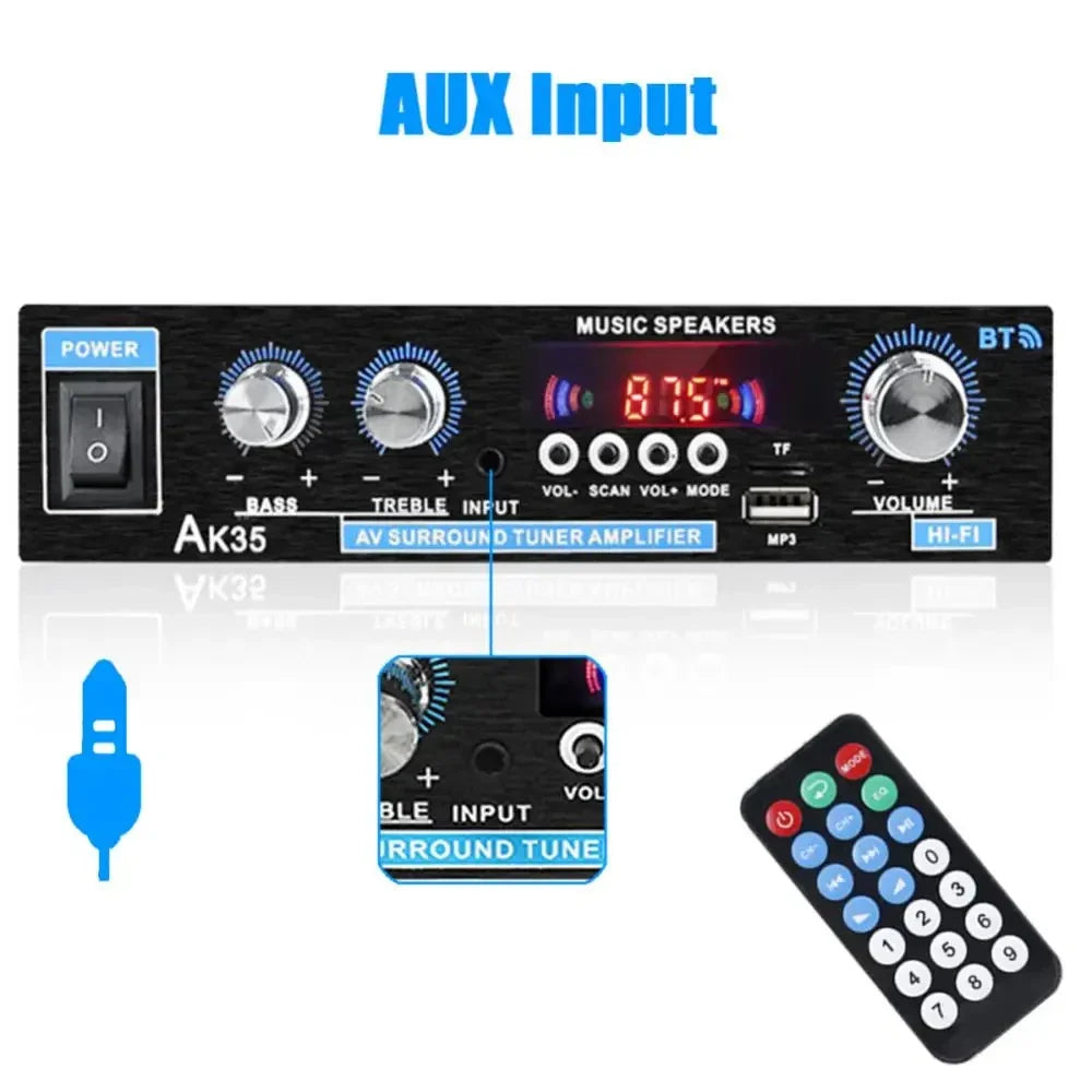 Amplificador de audio Bluetooth AK35