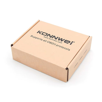 Escáner OBD2 Bluetooth Konnwei ELM327 V1.5 BT 5.0 | Diagnóstico Check Engine
