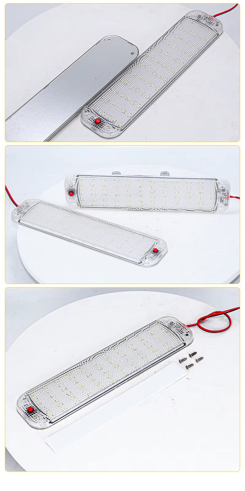 Tira de Luces LED para Interior de Vehículos 72 LEDs – 12V a 80V