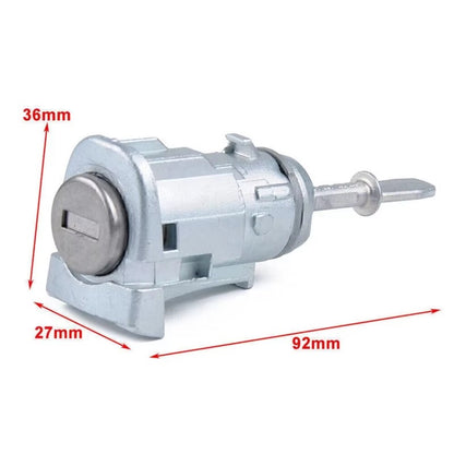 Par de Cilindros de Cerradura de Puerta con Llave – VW / Skoda / Audi (1997–2016)