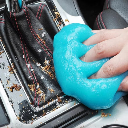 Gel Limpiador Interior Multiusos 70 g Eliminador de Polvo y Suciedad para Auto, Electrónica y Hogar