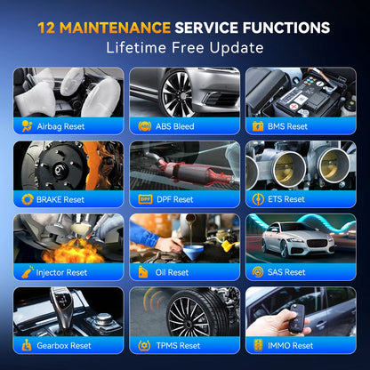 THINKCAR THINKSCAN 662 - 4 SISTEMAS + 12 FUNCIONES DE RESET + CAN FD