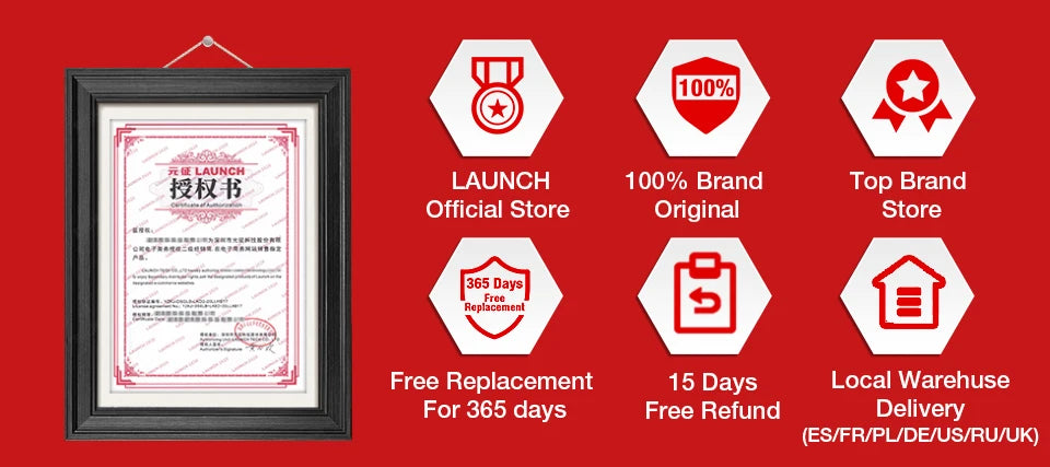 LAUNCH X431 SmartLink C 2.0 + Kit De Adaptadores OBD