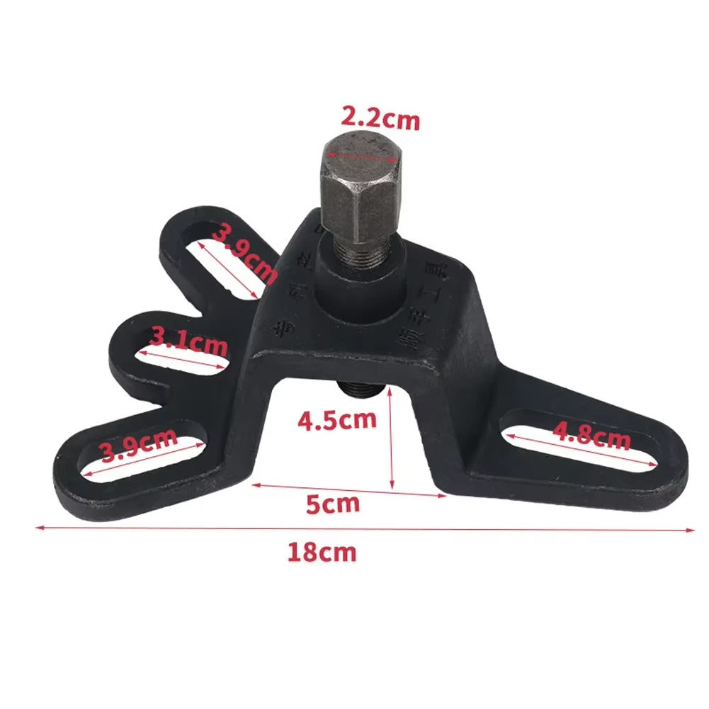 Extractor Universal de Tambor de Freno de 4 Orificios para Motocicleta y Triciclo