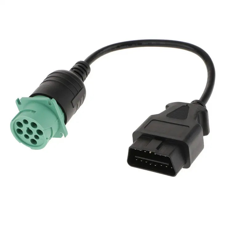 Cable Cummins 9 pines a OBD2 16 pines hembra - vista 6