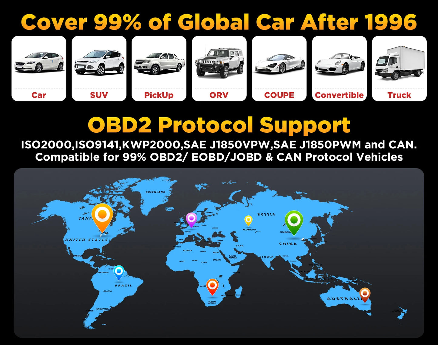 LAUNCH CR3008 PLUS OBD2
