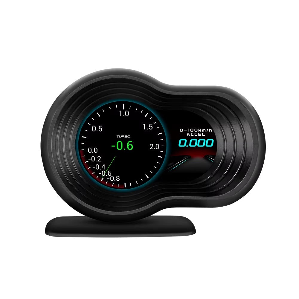 Medidor Digital Inteligente OBD2 HUD P12 – Velocidad, Diagnóstico y Computador de Viaje