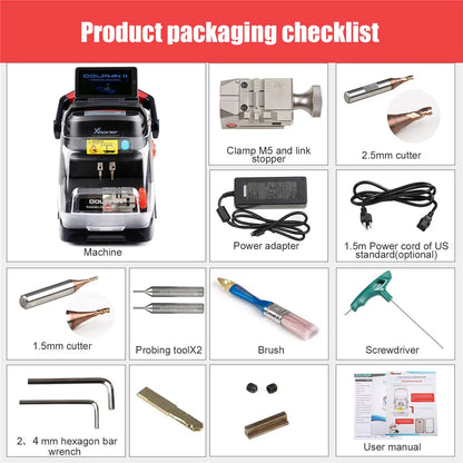 MÁQUINA CORTADORA DE LLAVES XHORSE DOLPHIN XP005L (DOLPHIN II)