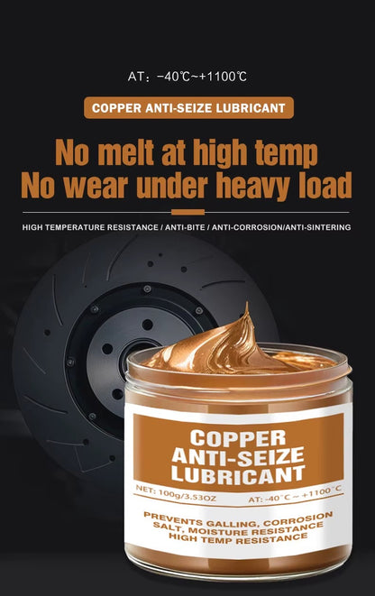 Grasa de Cobre 100g Alta Temperatura Antigripante Automotriz
