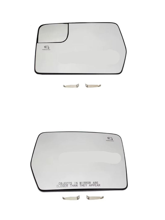 CRISTAL DE ESPEJO RETROVISOR DERECHO PARA FORD F-150 (2011–2014) – CON PLACA BASE Y CALEFACCIÓN