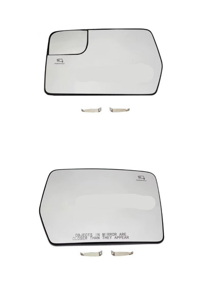 CRISTAL DE ESPEJO RETROVISOR DERECHO PARA FORD F-150 (2011–2014) – CON PLACA BASE Y CALEFACCIÓN